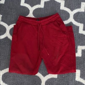 Dark red Joggers